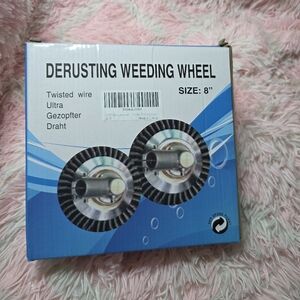 Derusting Weeding Wheel - Blue and Black